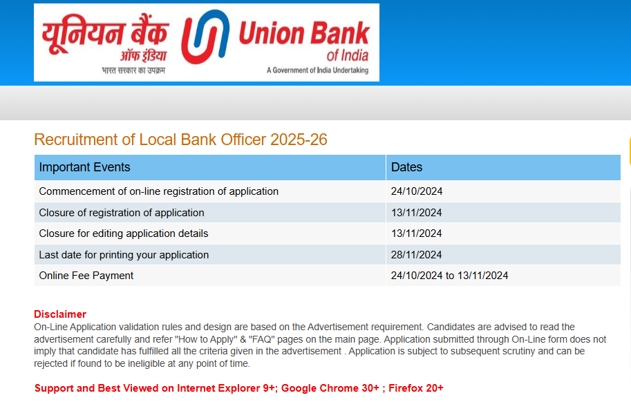 union bank of india recruitment local bank officer posts 2024.png